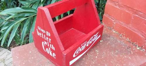 Coca cola carry crate
